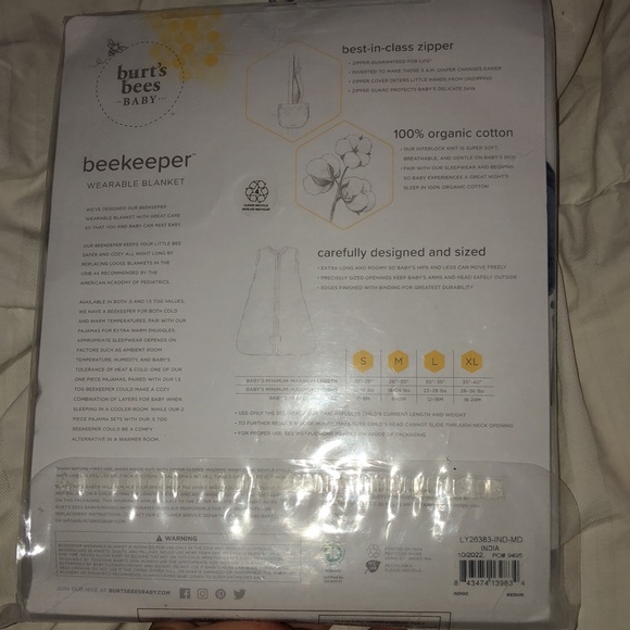 Burt's Bees Other Burts Bees Wearable Blanket Poshmark